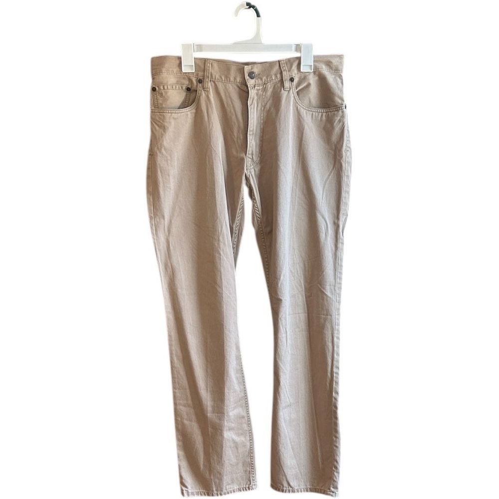 Polo Ralph Lauren Men's tan cotton straight leg pants Sz 34/32